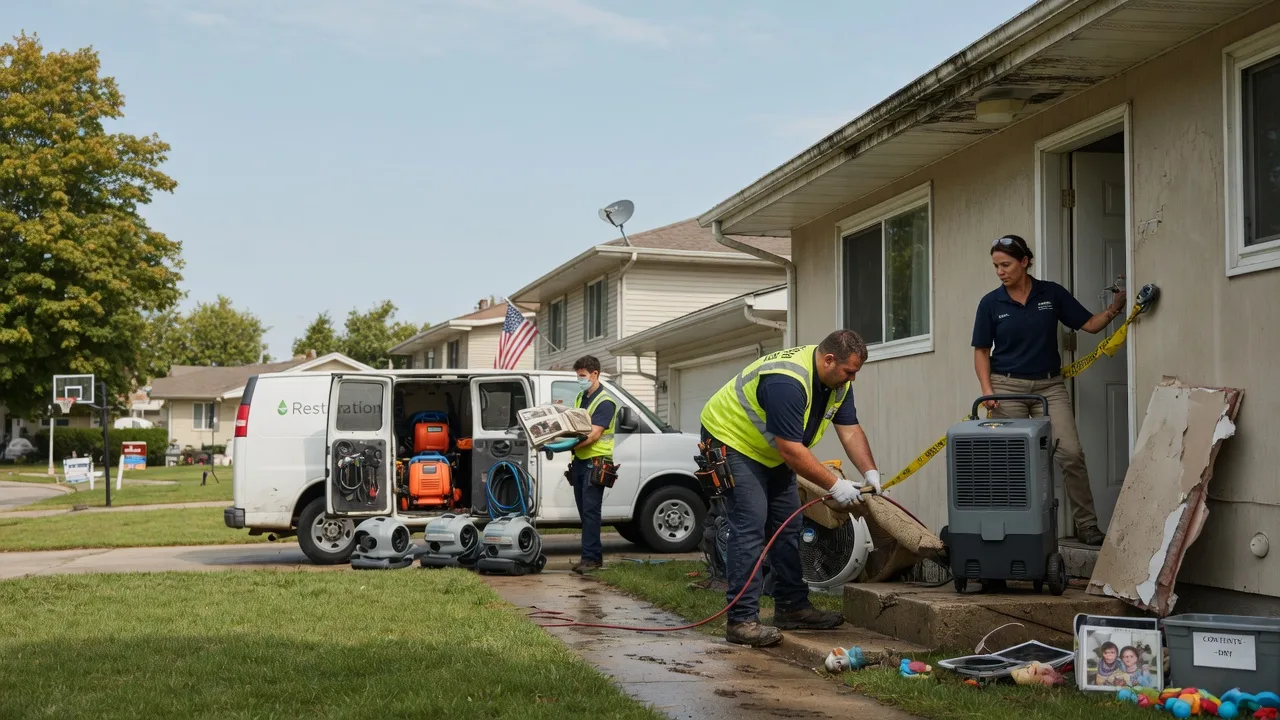 Water Damage Restoration in Yoder, WY near me